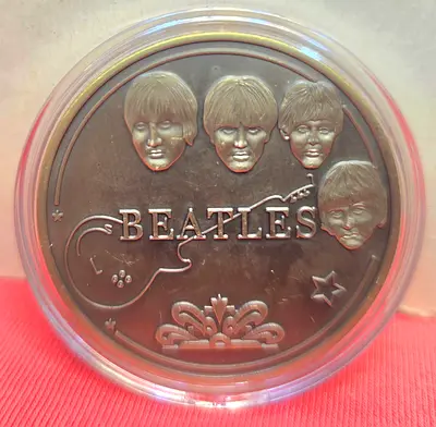 Rare Beatles Collectible Coin