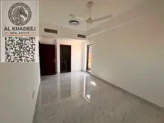 One-bedroom apartment for rent in Al Mowaihat 3 – Ajman, spacious, large rooftop, new central AC, 