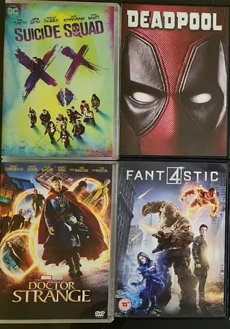 DVD Movies collection of 4