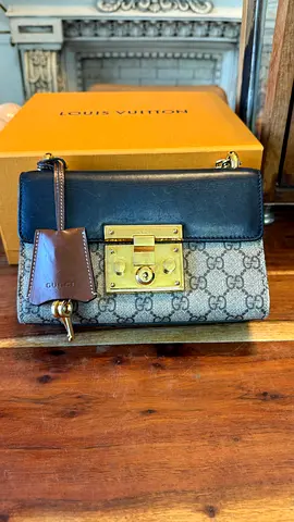 Gucci padlock bag