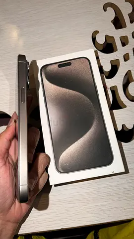 I phone 15 pro max, Natural titanium 256 GB