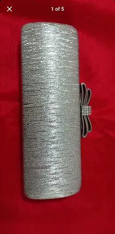Silver clutch