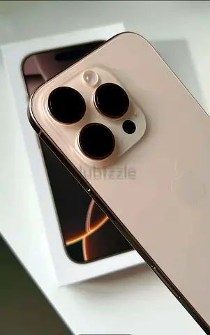 iPhone 16 Pro Max 256GB Desert Titanium - just one month use 7months apple warranty