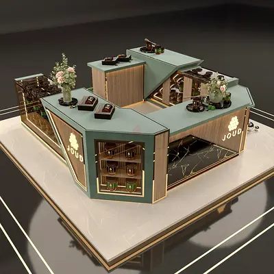 New model perfume kiosk