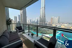 Burj Khalifa Views | 3 Bedrooms | High Floor