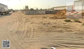 For sale in Ajman, industrial land in Al Jurf Industrial Area 2, permit for ground floor only. Aski