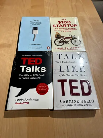 Inspiring Business  Public Speaking Books Collection