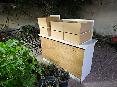 Sturdy DIY Outdoor Storage Chest with Boxes