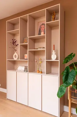 Modern Minimalist Bookcase for Stylish Organization