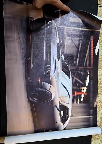 Wall poster dodge demon