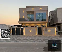Luxury G+1 Villa with Roof &amp; BBQ Area for Sale in Helio 2, Ajman – Prime Location