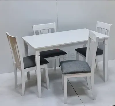 Brand new dining table with 4 chair available