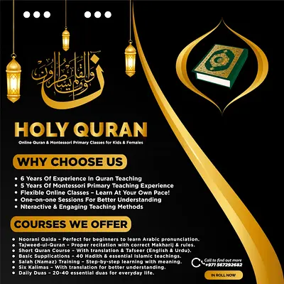 Online quran techer