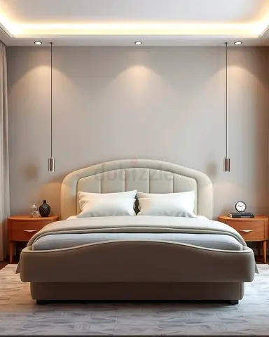 Elegant and Comfortable Modern Bed for Sale