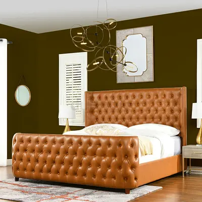 Modern stylish 200*200 Super king size Bed