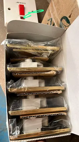 15A ROUND PIN Set of 5 Elegant Switches for Your Home Upgrade