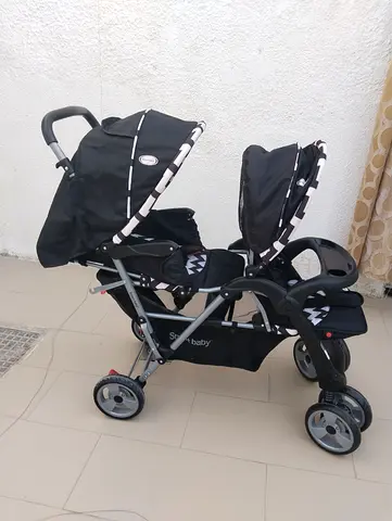 Stylish and Comfortable Double Stroller for Your Little Ones