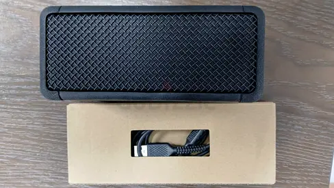 MARSHALL EMBERTON III PORTABLE SPEAKER BLUETOOTH (1006884) BLACK / BRASS
