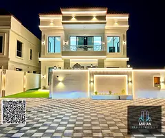 ✨ Brand New Villa for Sale on Main Street in Ajman | 5 Master Bedrooms | Prime Location