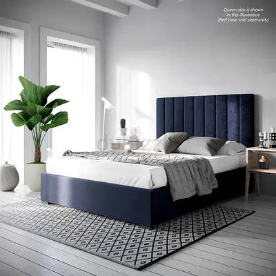Elegant and modern Queen size bed with stylish headboard queen bed double bed family bed storage bed