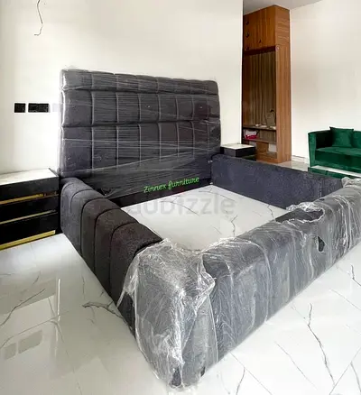 Brand New Plush King Size Bed Frame for Sale