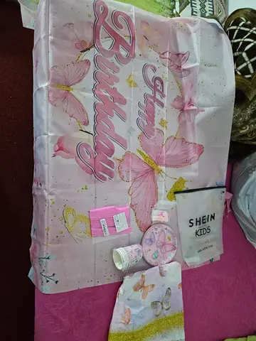 Butterfly theme birthday decor