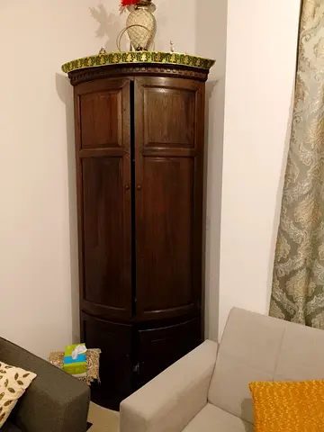 خزانة خشبية كلاسيكي ديكور للمنزل