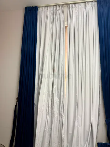 Elegant Blue and White Drapes for Sale