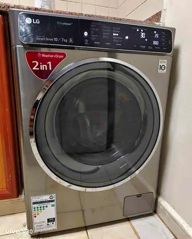 LG New Model True Steam Touch Screen 10/7kg washer dryer
