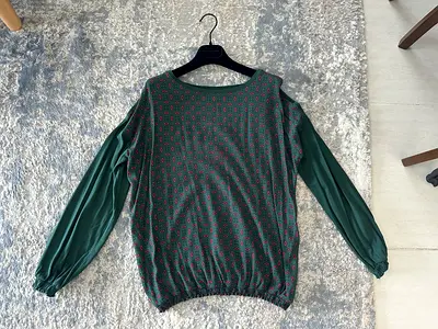 Esprit green blouse size L