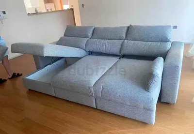 Ikea eskilstuna sectional sofa bed with storage