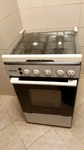 Free standing gas cooker
