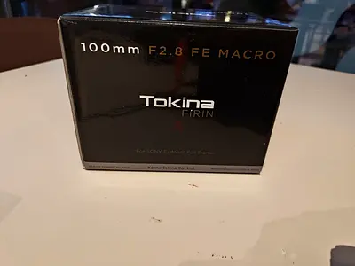 Tokina firin 100mm 2.8 macro for Sony E
