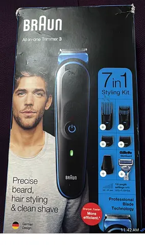 Braun and phils  All-in-One Trimmer 3