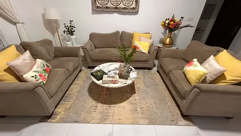 Cozy Living Room Sofa Set