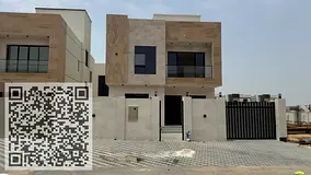 For sale a villa in Ajman, Al Zahya area, neo-classical finishes and design.