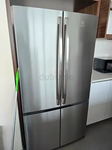 Electrolux brand 4 door Refrigerator with bottom Freezer Same Like New