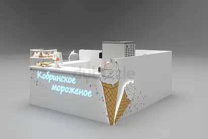 Luxury Ice cream kiosk