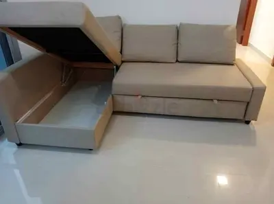 Comfortable and Versatile Sofa with Storage