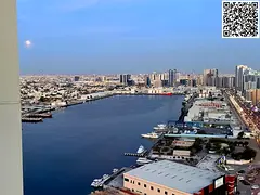 3-bedroom apartment with a living room for annual rent in Al Waha Towers 1, 3 bathrooms, 2 balconies
