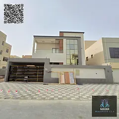 🏡 Luxury 5-Bedroom Modern Villa for Sale | Al Tallah, Ajman | Near Saudi German Hospital | AED 2.