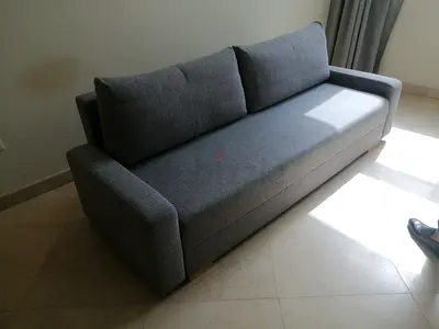 Comfortable Grey Sofa for Sale