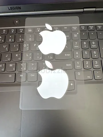 Apple : pair of original stickers