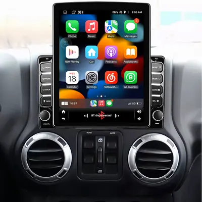 Premium Car Audio System with Touchscreen Display