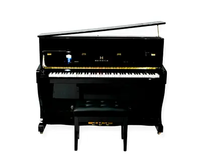 Heinrich Upright Piano HN-110E Polished black for sale!