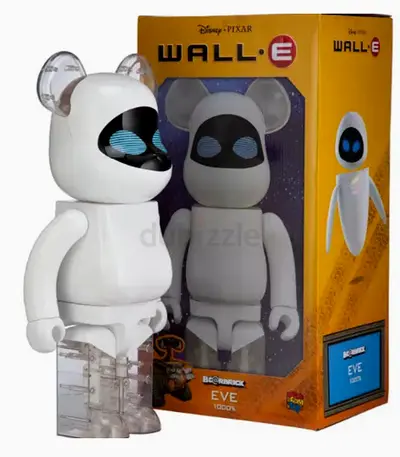 Disney-Pixar Wall-E: Eve 1000% Bearbrick by Medicom