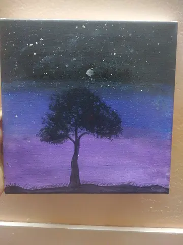 Canvas painting