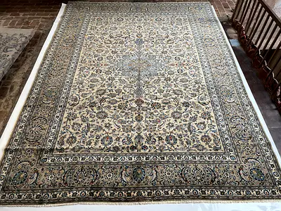 3x4m | Handmade Kashan Persian Carpet Wool