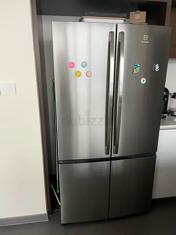 Electrolux 4 doors refrigerator stainless steel