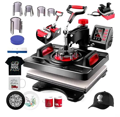 10 in 1 Heat Press Machine and EPSON EcoTank L8050